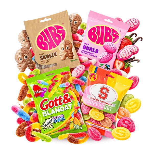 Swedish Candy - Super Sour Mix Pack