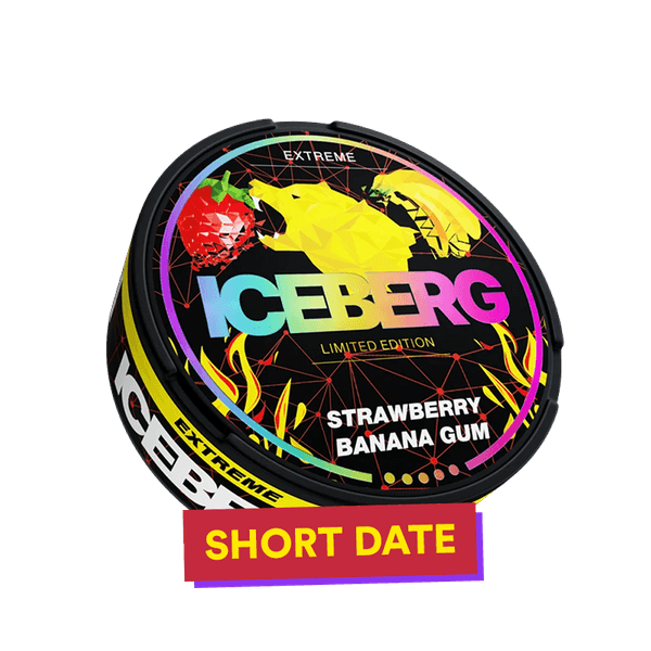 Iceberg Strawberry Banana Gum