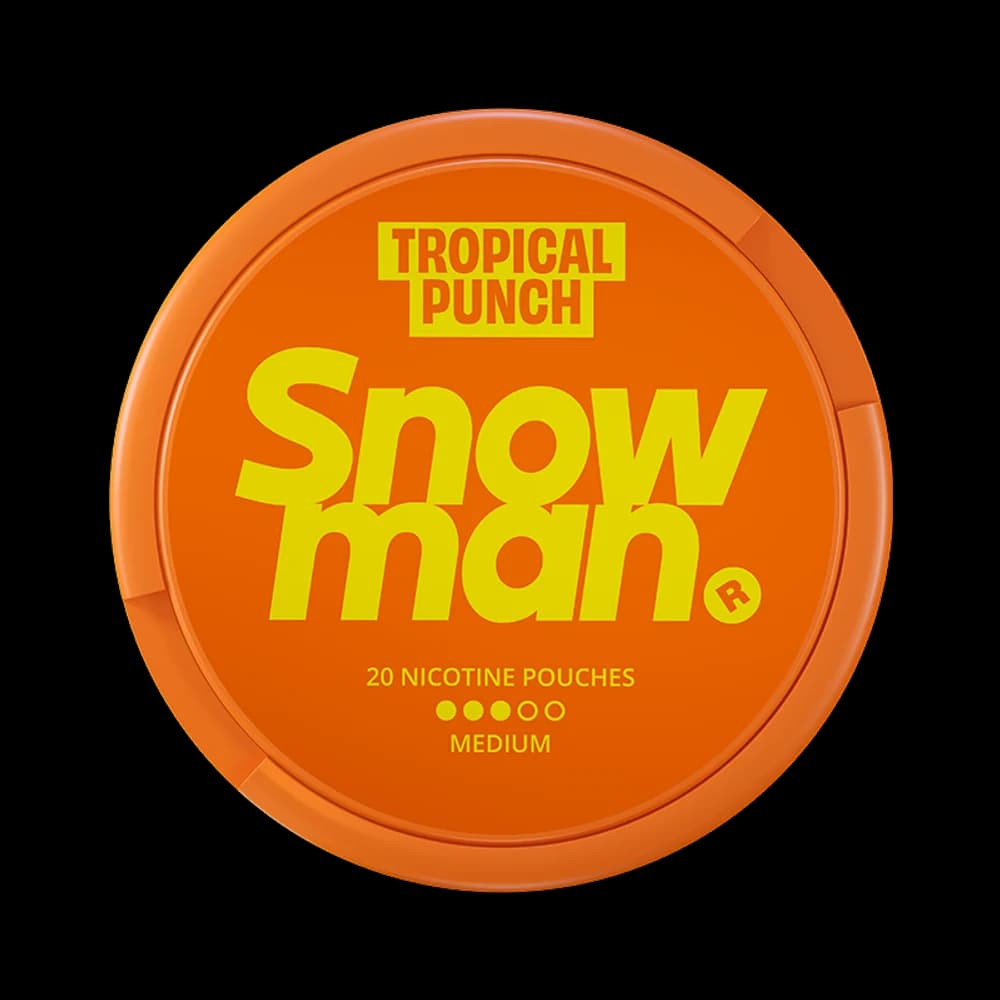 Snowman Tropical Punch Medium 9mg