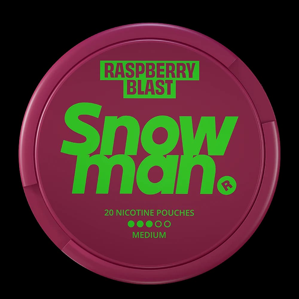 Snowman Raspberry Blast Medium 9mg
