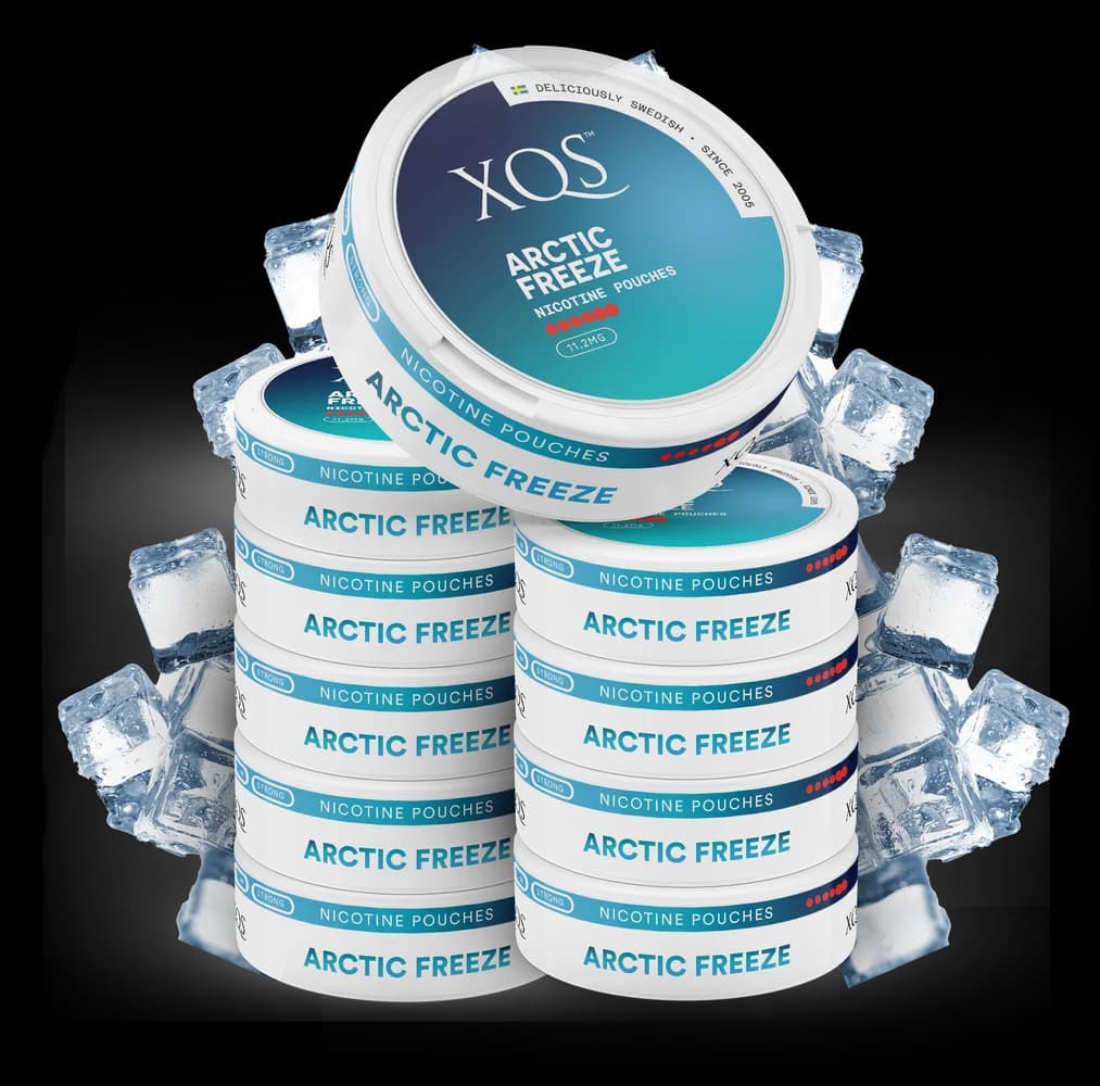 10 Cans XQS Arctic Freeze Ultra Strong