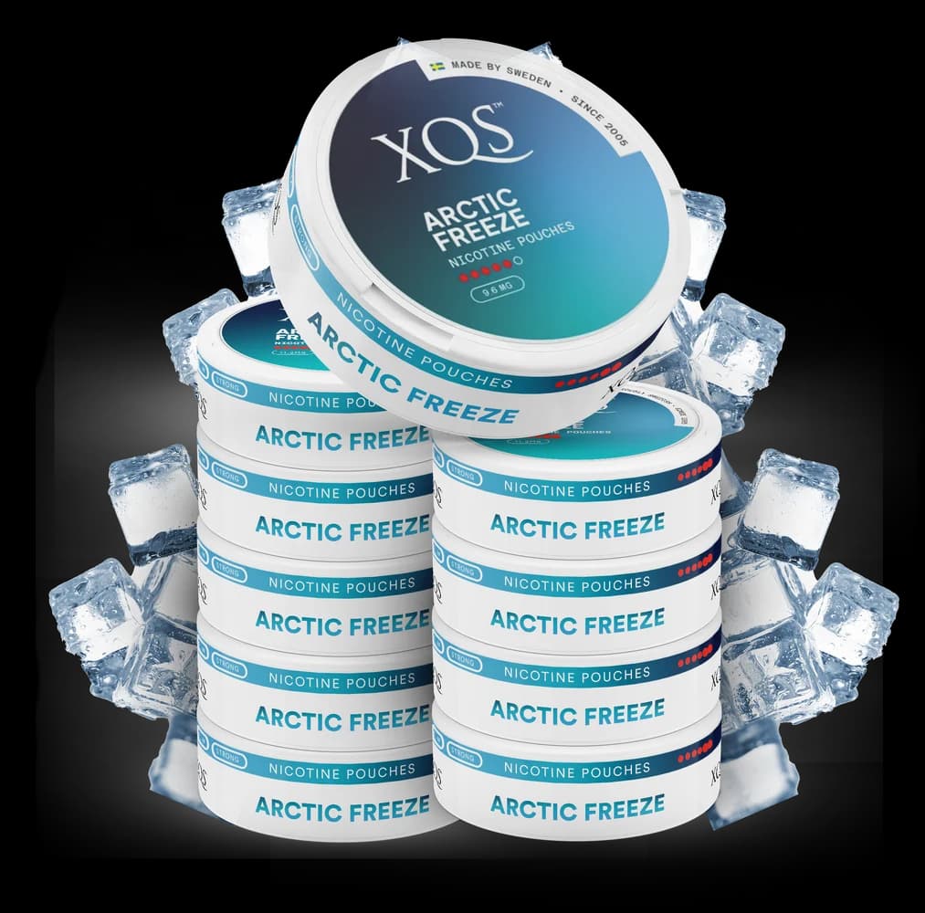 10 Cans XQS Arctic Freeze X-Strong