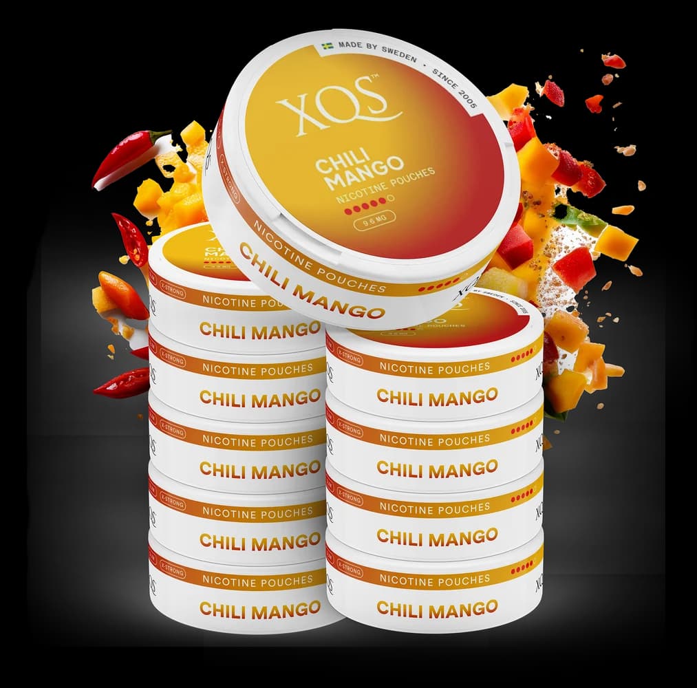 10 Cans XQS Chili Mango Strong