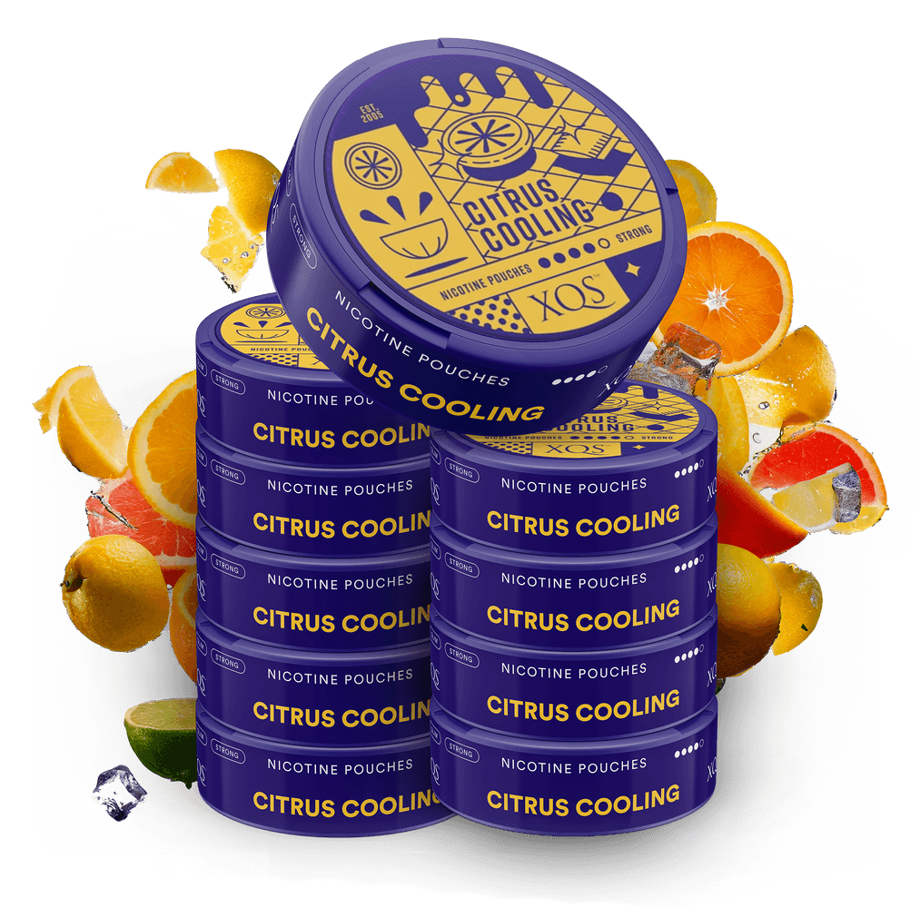 10 Cans XQS Citrus Cooling Strong