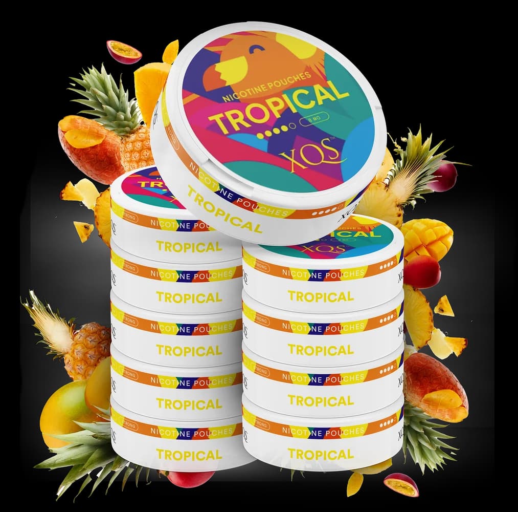 10 Cans XQS Tropical Strong
