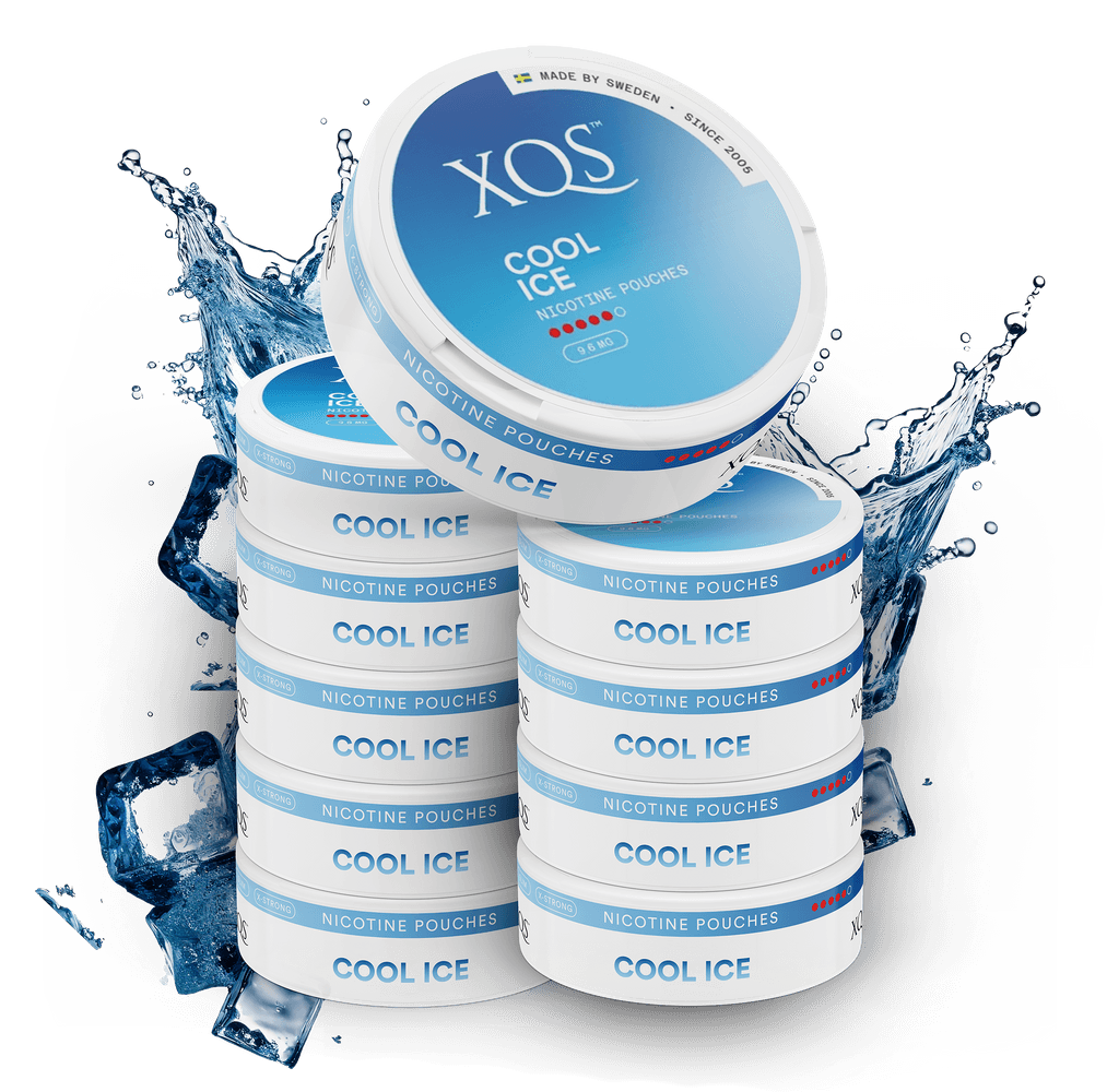 10 Cans XQS Cool Ice X-Strong