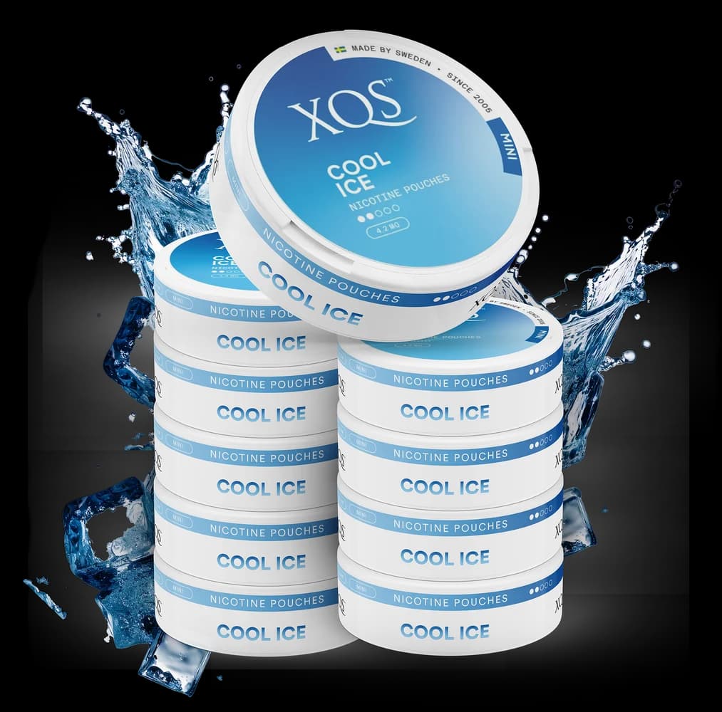 10 Cans XQS Cool Ice Mini