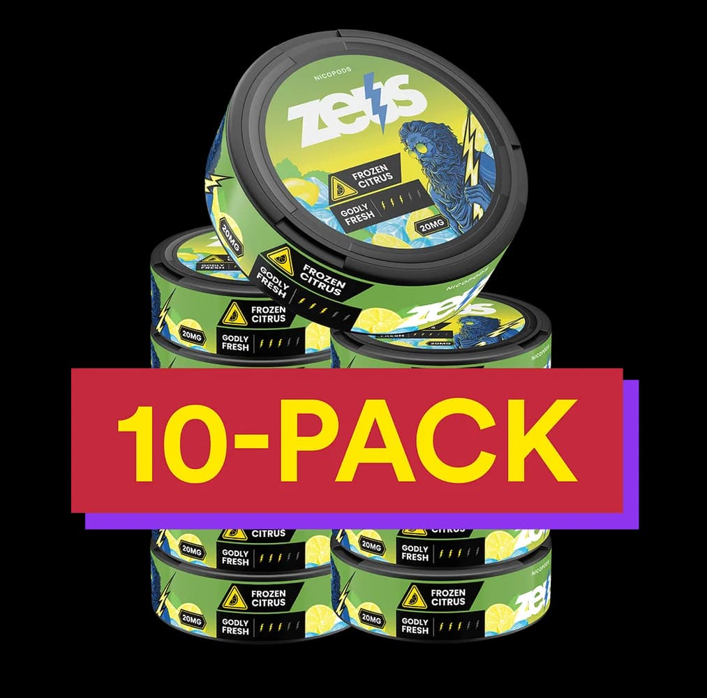 10x ZEUS Frozen Citrus Strong