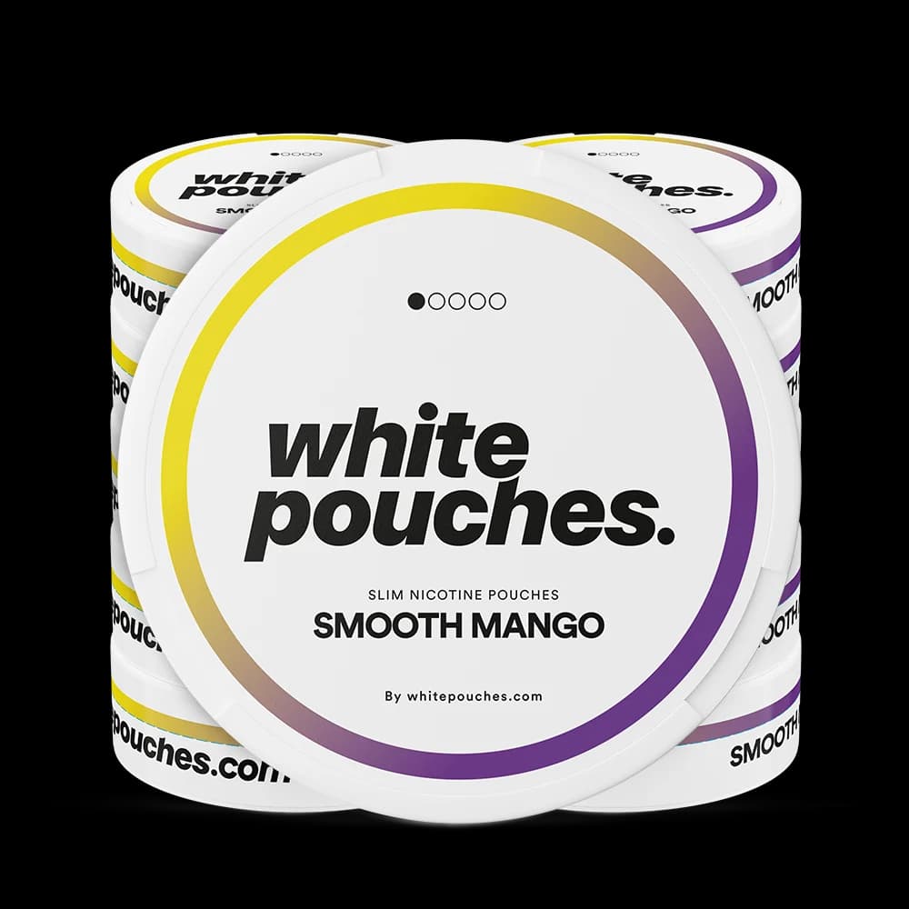 10x Whitepouches Smooth Mango Light