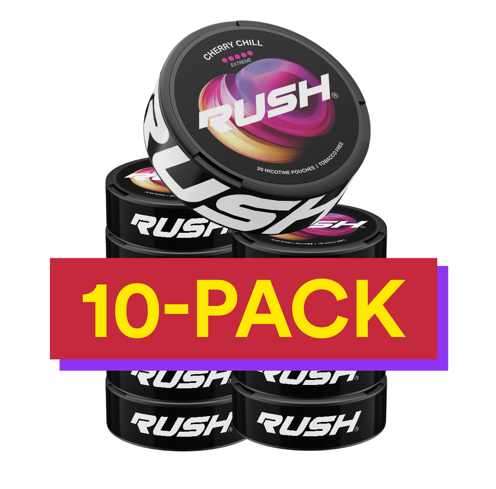 10x Rush Cherry Chill EXTREME