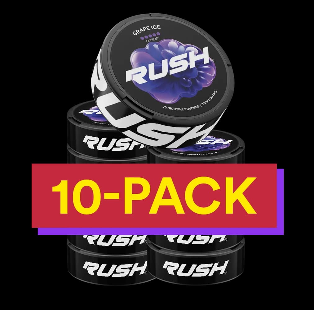 10x Rush Grape Ice EXTREME
