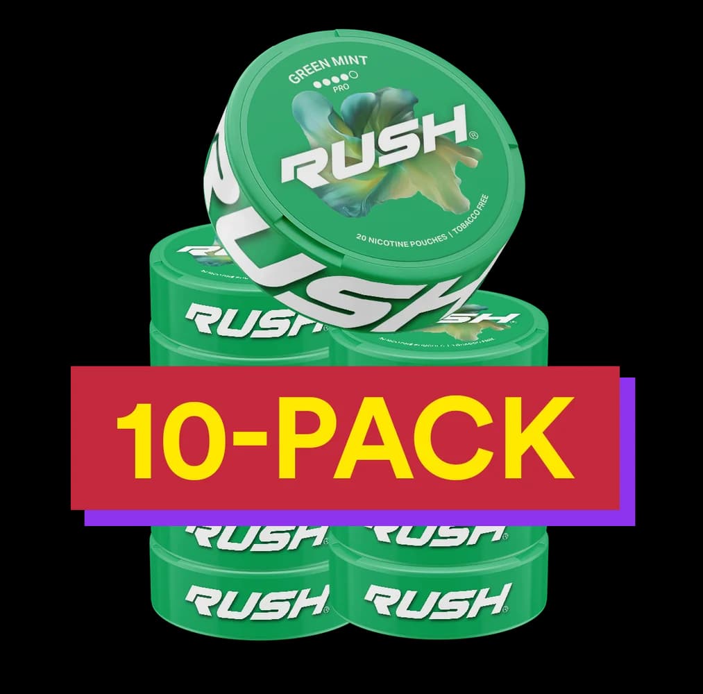 10x Rush Green Mint PRO