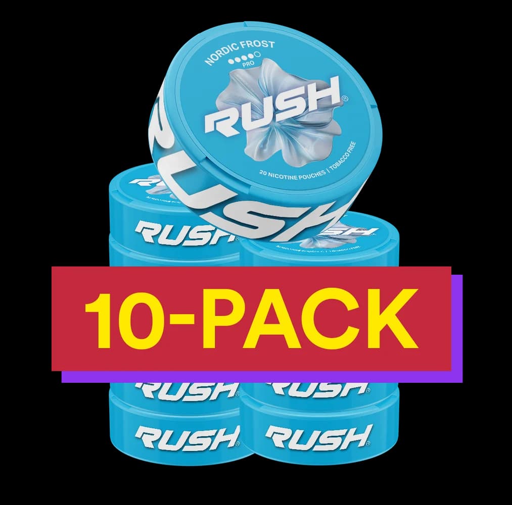 10x Rush Nordic Peppermint PRO