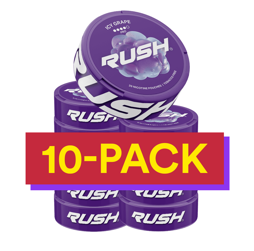 10x Rush Icy Grape PRO