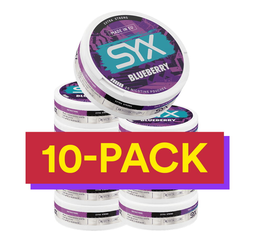 10x SYX Blueberry Xtra Strong
