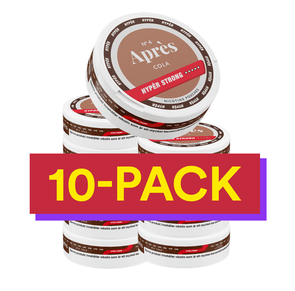 10x No.4 Après Cola - Hypèr Strong