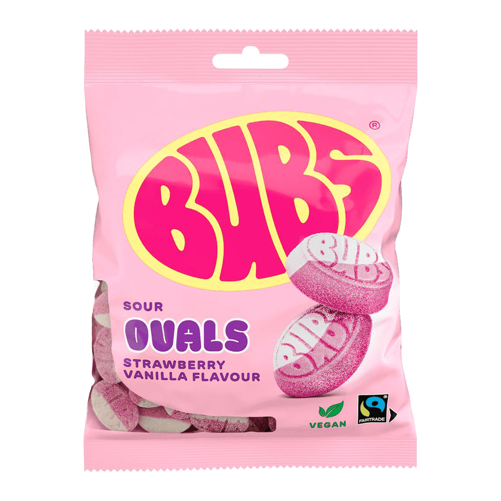 BUBS Strawberry Vanilla Ovals