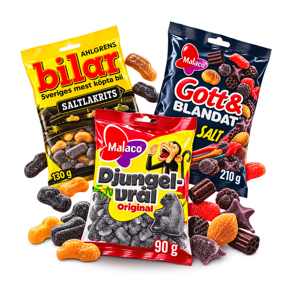 Swedish Candy - Nordic Super Salty Mix Pack