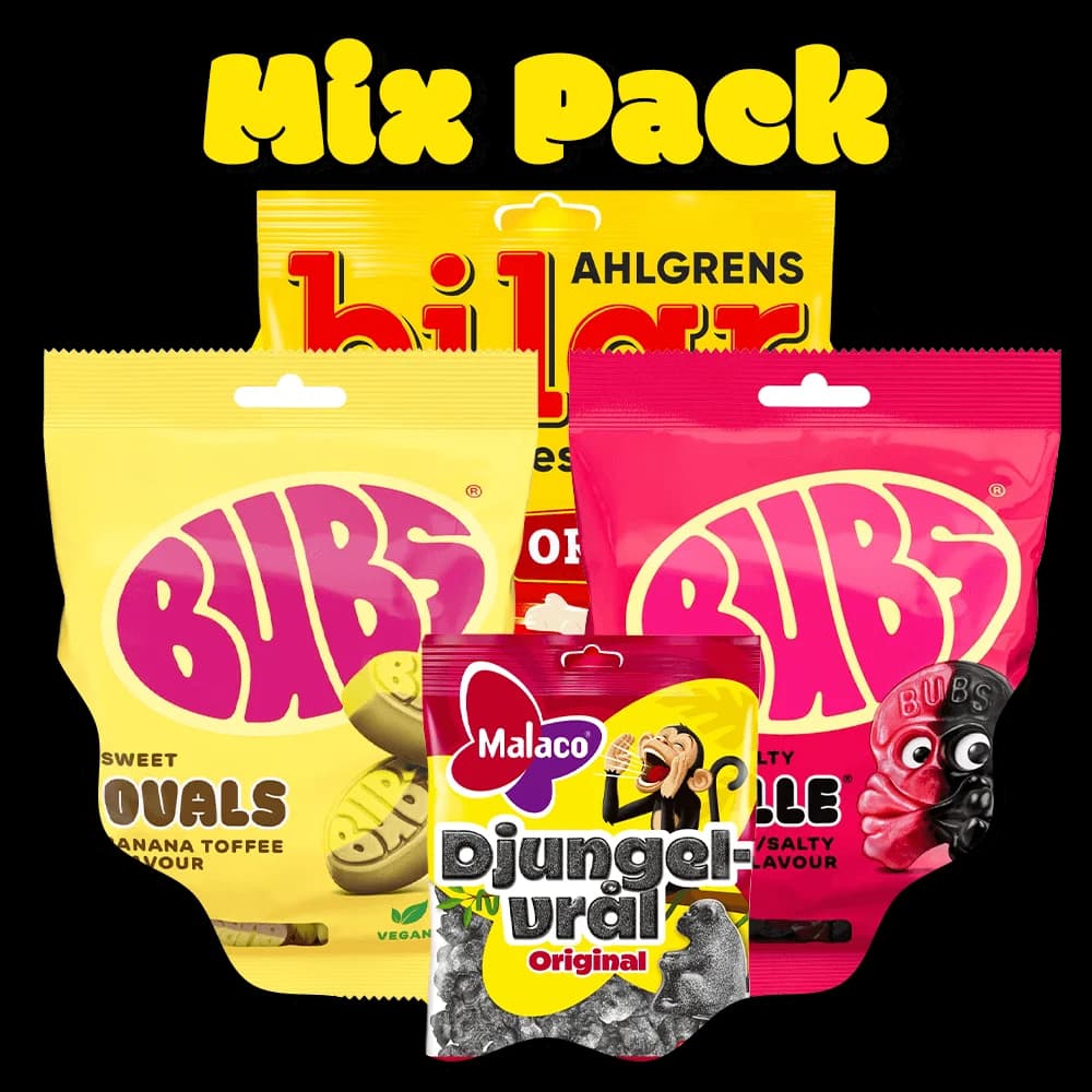 Swedish Candy - Built on Classics Mix Pack