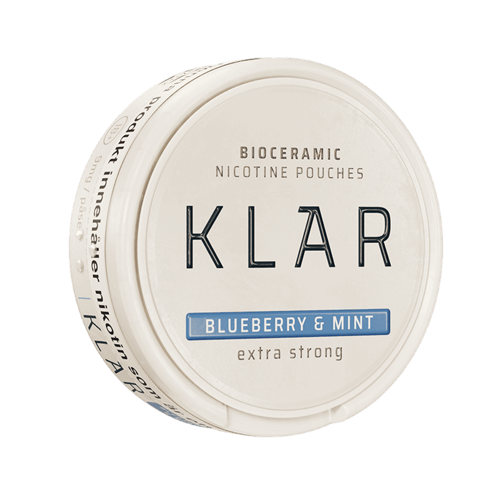 KLAR Blueberry & Mint Extra Strong