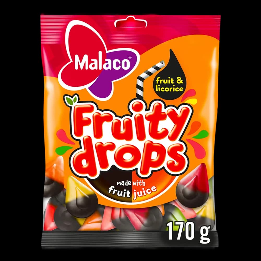 Fruity Drops Frukt & Lakrits