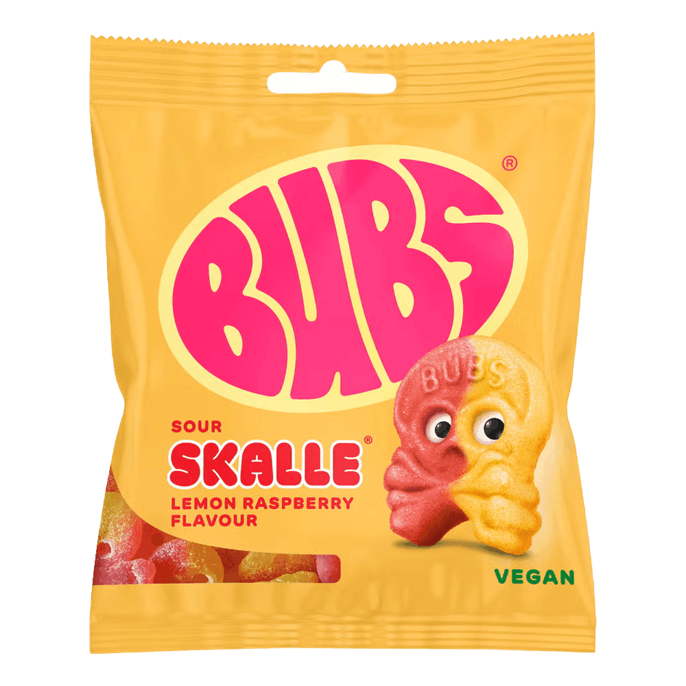 BUBS Lemon & Raspberry Skull