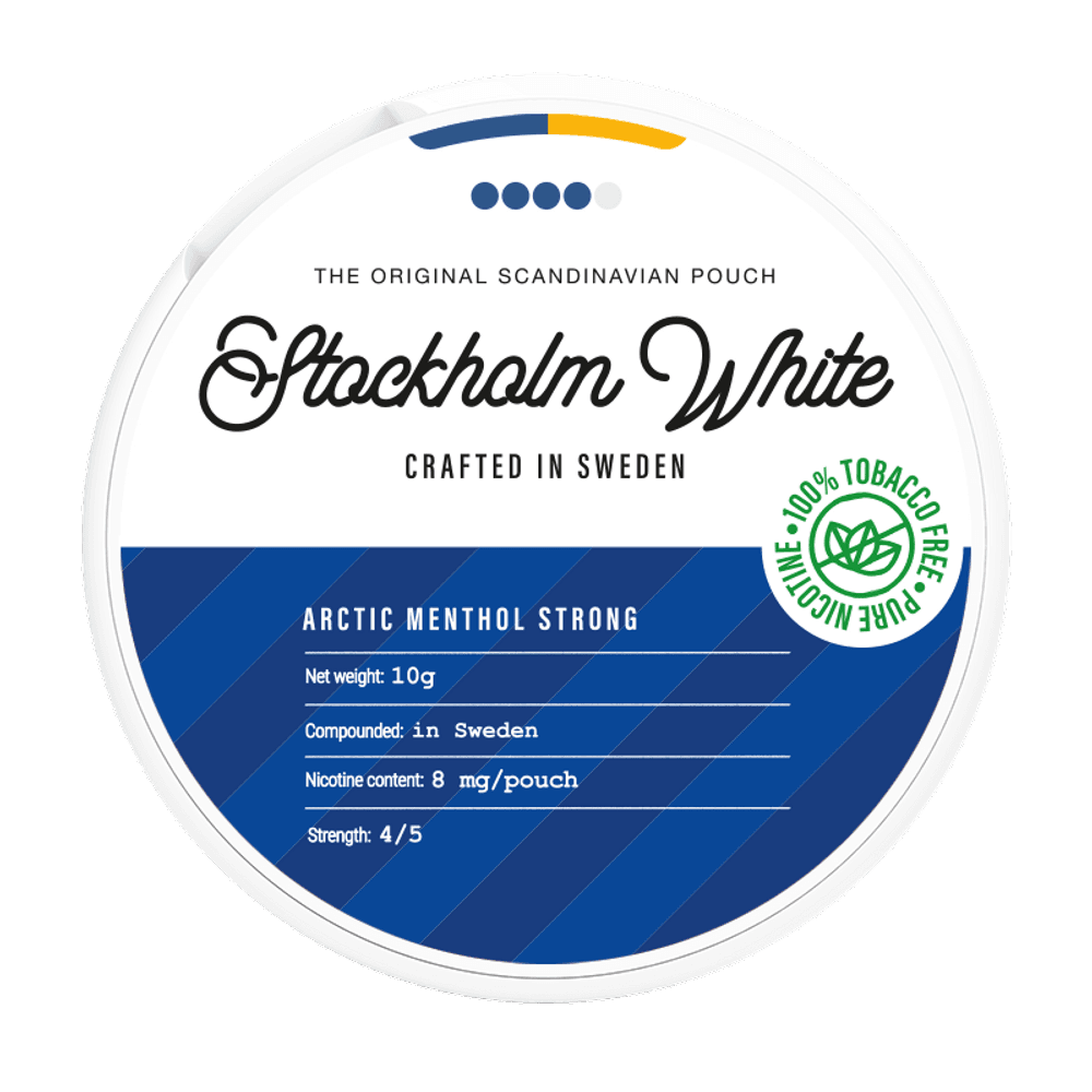Stockholm White Arctic Menthol Strong