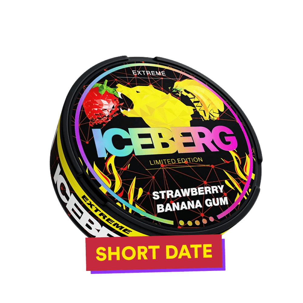 Iceberg Strawberry Banana Gum
