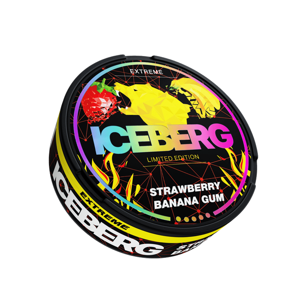 Iceberg Strawberry Banana Gum