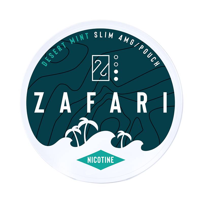 Zafari Desert Mint 4mg - Nikotiinipussit