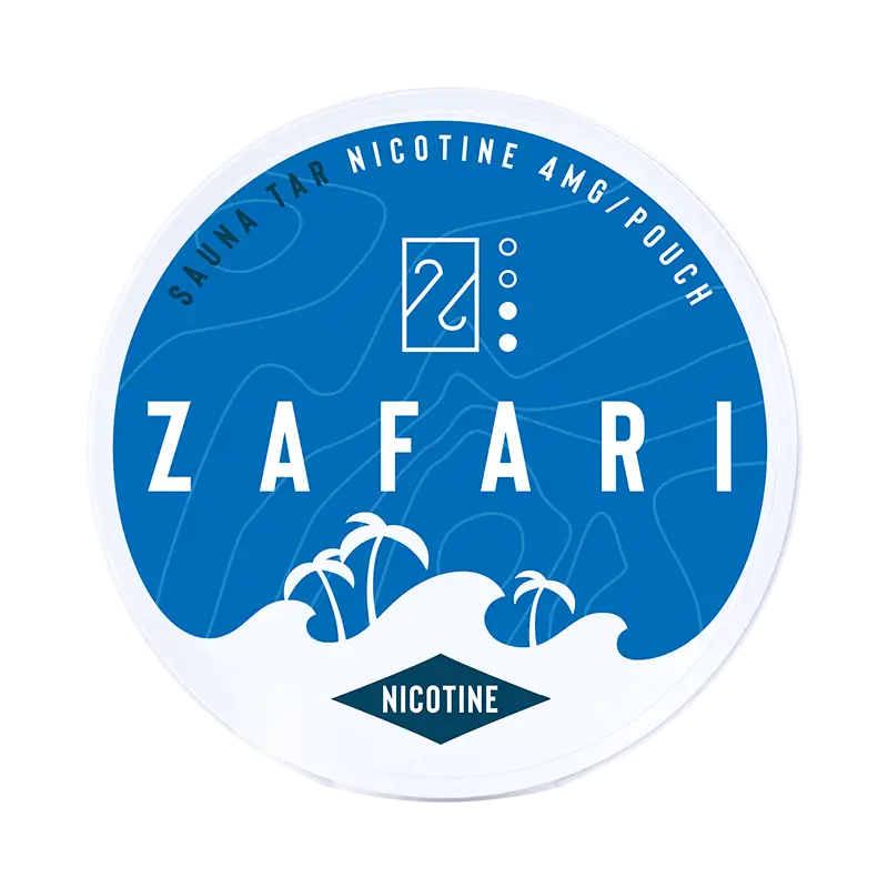 Zafari Sauna Tar 4mg - Nikotiinipussit