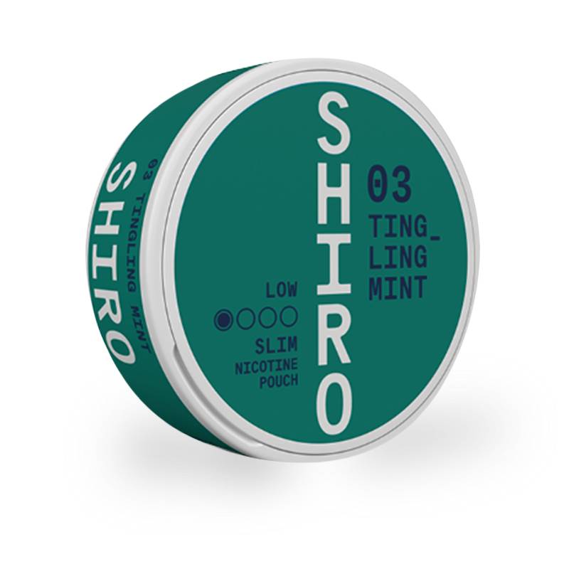 Shiro 03 Tingling Mint 4 mg - Nikotiinipussit