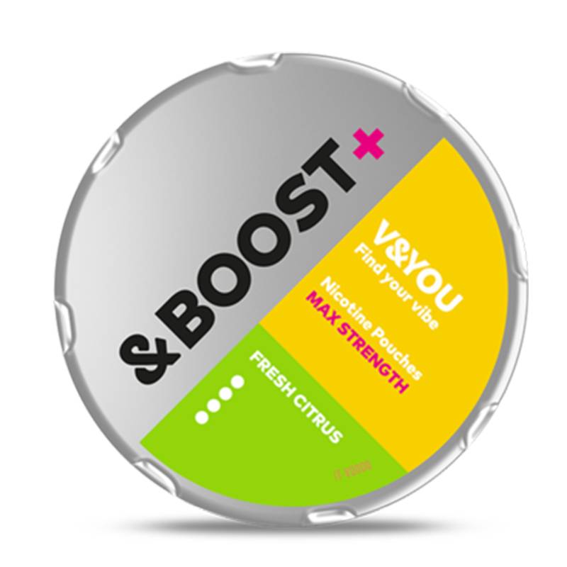 V&YOU &BOOST+ Fresh Citrus Extra strong