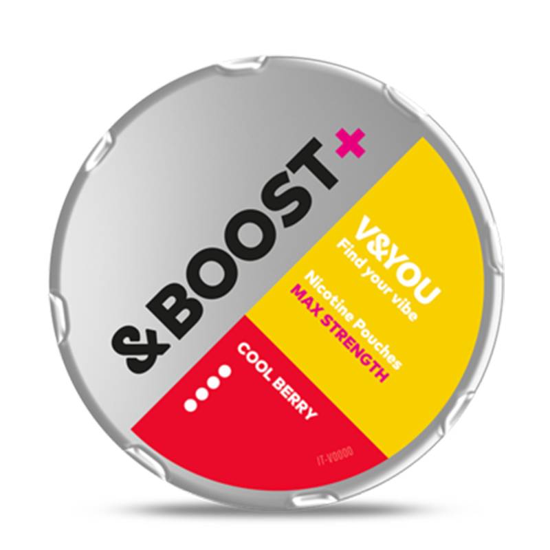 V&YOU &BOOST+ Cool Berry Extra Strong
