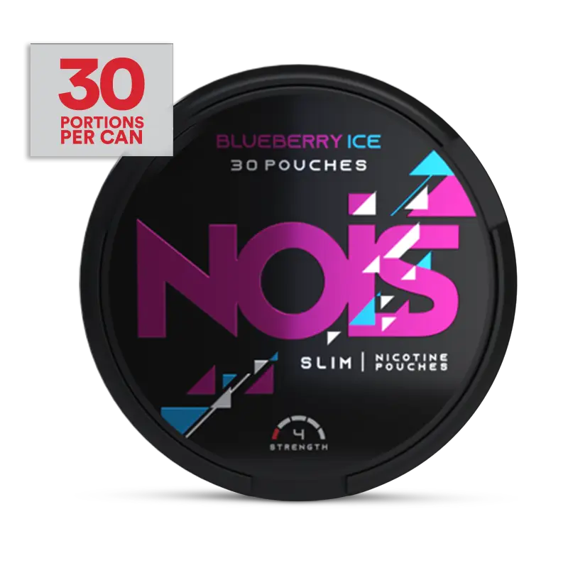 NOIS Blueberry ICE 4mg - Nikotiinipussit