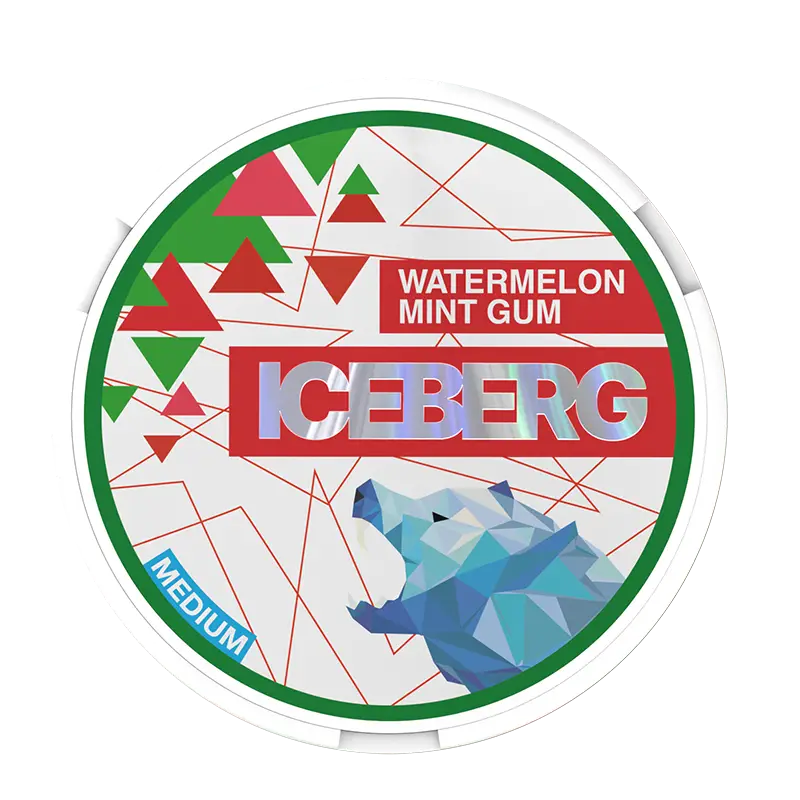 Iceberg Watermelon Mint Gum Medium