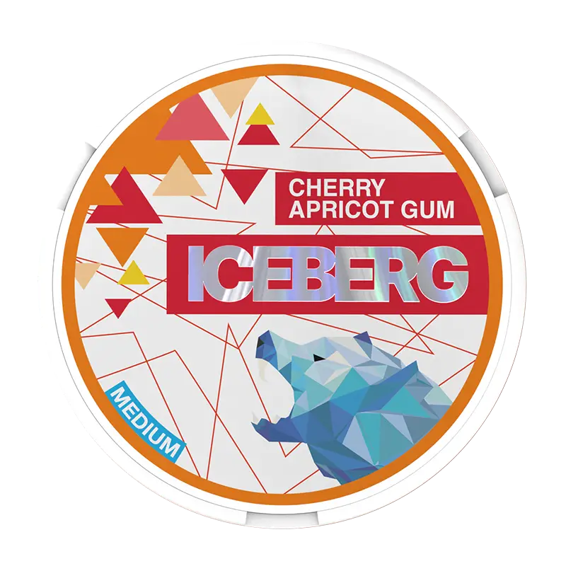 Iceberg Cherry Apricot Gum Medium