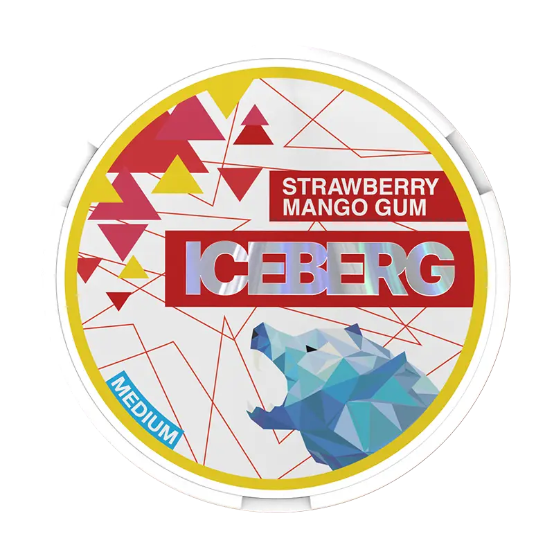 Iceberg Strawberry Mango Gum Medium