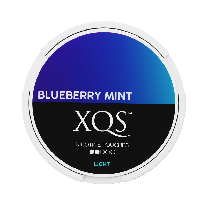 XQS Blueberry Mint 4mg Slim - Nikotiinipussit