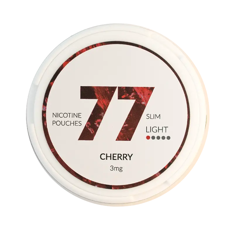77 pouches Cherry Light 3mg