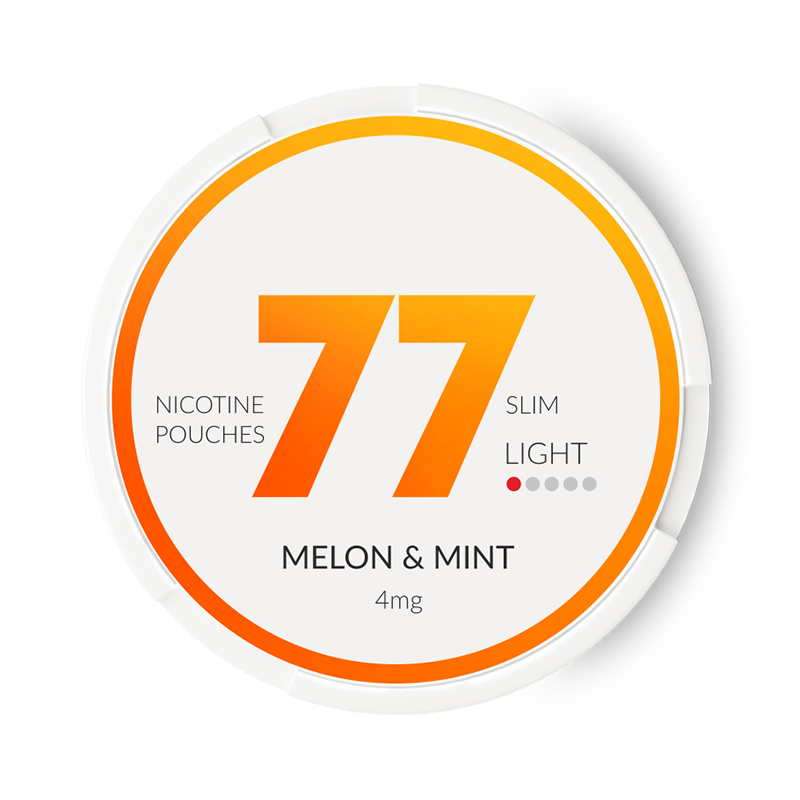 77 Pouches Melon & Mint Light 4mg