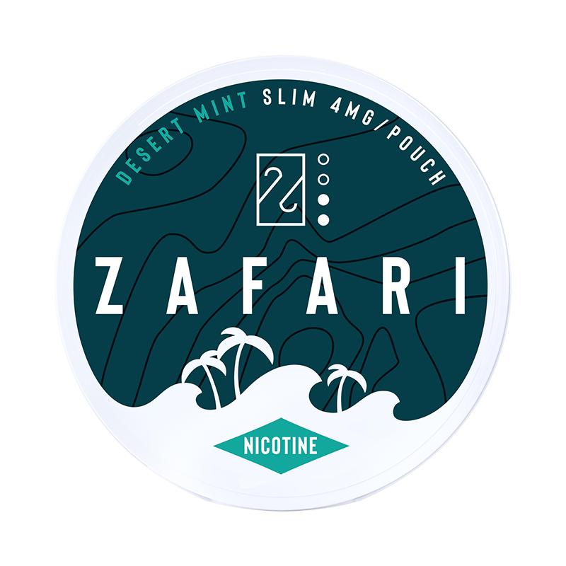 Zafari Desert Mint 4mg - Nikotiinipussit