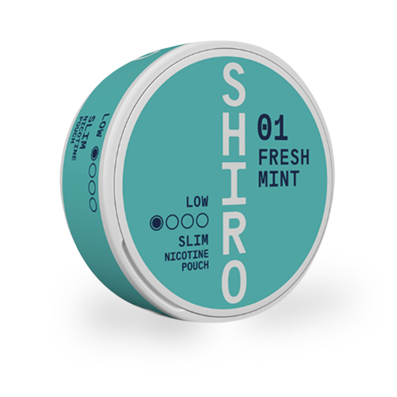 Shiro 01 Fresh Mint 4 mg - Nikotiinipussit