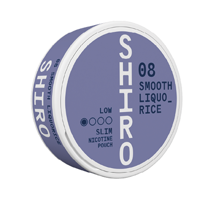Shiro 08 Smooth Liquorice 4 mg