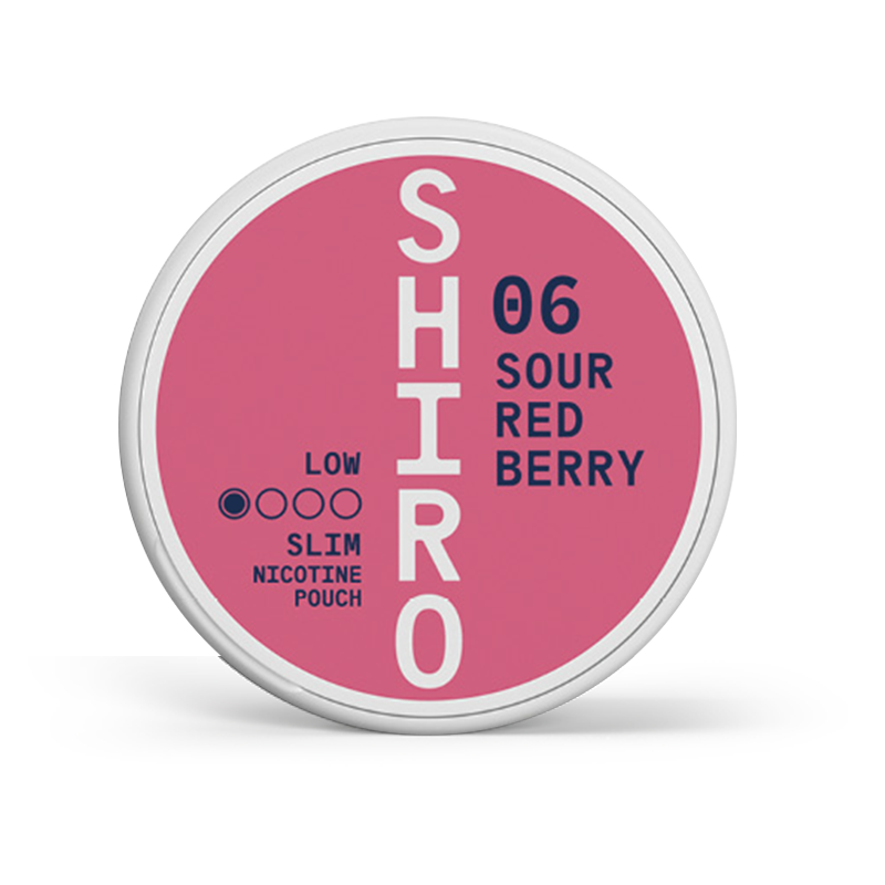 Shiro #06 Sour Red Berry Low 4 mg