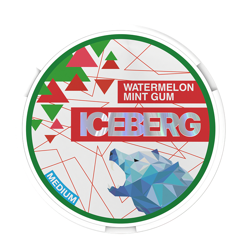 Iceberg Watermelon Mint Gum Medium