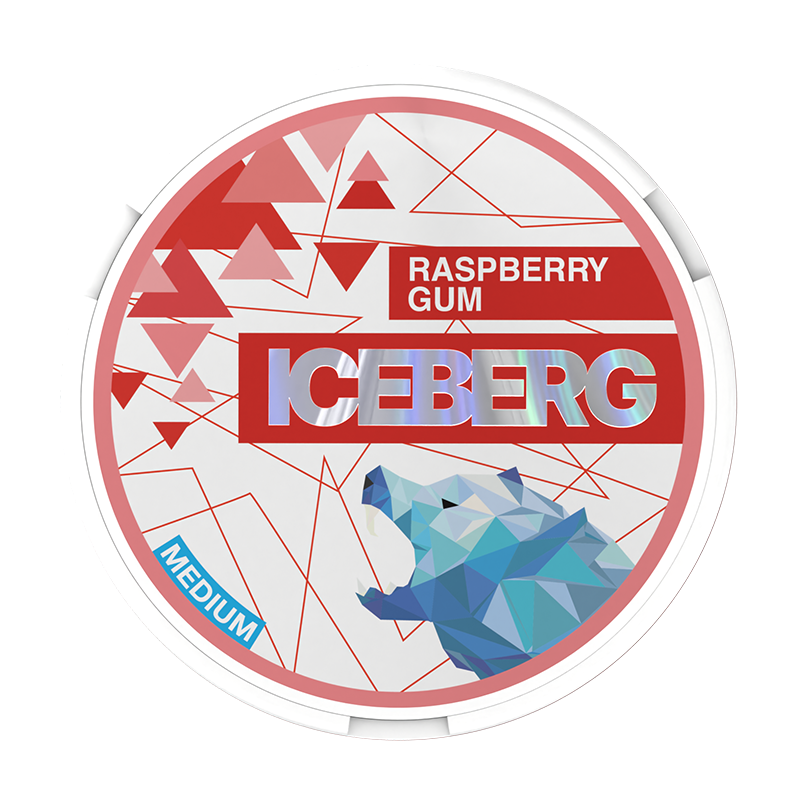 Iceberg Raspberry Gum Medium